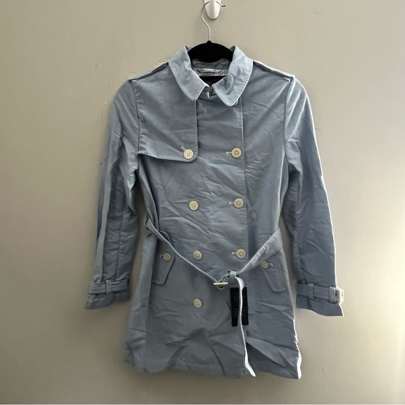 Polo Ralph Lauren Girls Light Blue Trench Coat